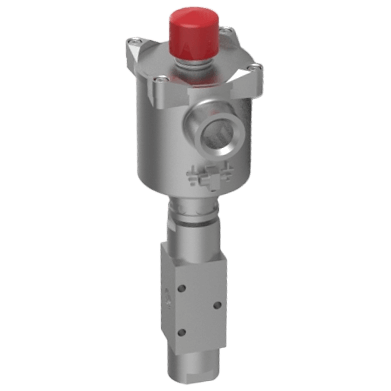 Bifold Pilot Operated Direct-Acting Solenoid Valve, BXS 3/2